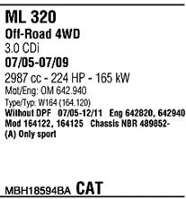 WALKER MBH18594BA Exhaust System